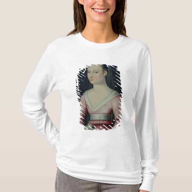 Porträtt av Agnes Sorel Tee Shirt (Framsida)