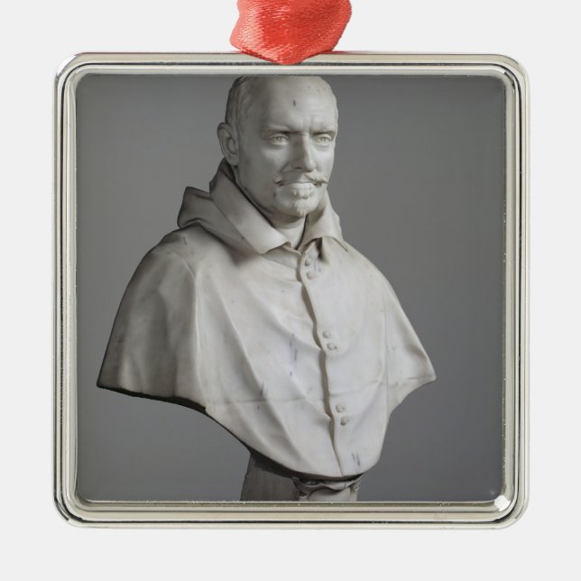 Porträtt av Alessandro Julgransprydnad Metall (Framsidan)