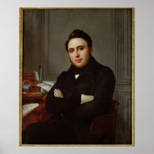 Porträtt av Alexandre Auguste Ledru-Rollin Poster