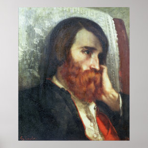 Porträtt av Alfred Bruyas Poster