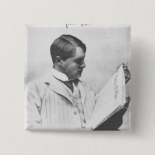 Porträtt av Alfred Harmsworth, 1897 Knapp
