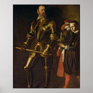 Porträtt av Alof de Wignacourt, tusen dollar som Poster