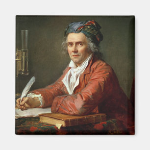 Porträtt av Alphonse Leroy, 1783 Magnet