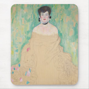 Porträtt av Amalie Zuckerkandl av Gustav Klimt Musmatta