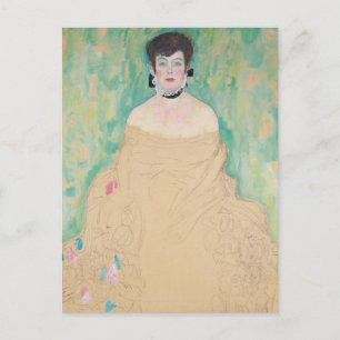 Porträtt av Amalie Zuckerkandl av Gustav Klimt Vykort