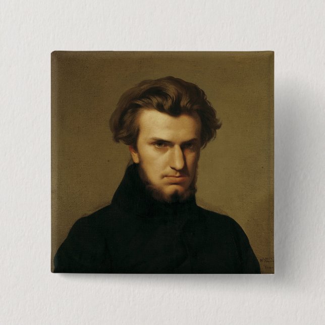Porträtt av Ambroise Thomas 1834 Knapp (Framsida)