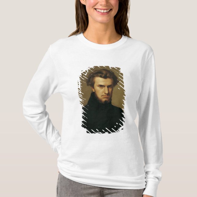 Porträtt av Ambroise Thomas 1834 T-shirt (Framsida)