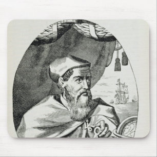 Porträtt av Amerigo Vespucci Musmatta