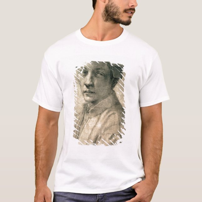 Porträtt av Andrea Quaratesi, c.1532 Tee (Framsida)