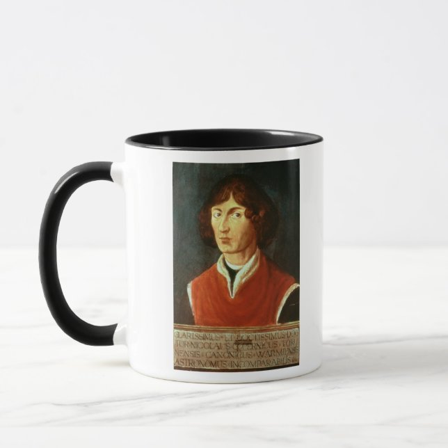 Porträtt av Andreus Nikolaus Copernicus 1575 Mugg (Vänster)