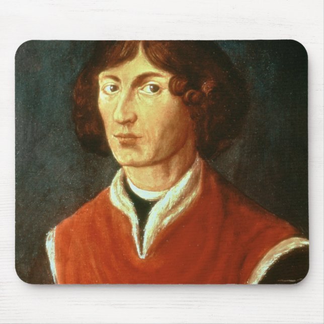 Porträtt av Andreus Nikolaus Copernicus 1575 Musmatta (Framsidan)