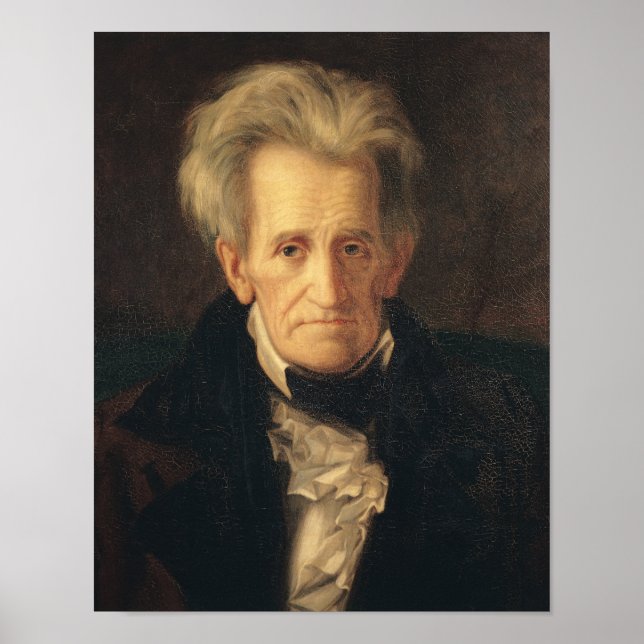 Porträtt av Andrew Jackson Poster (Framsidan)