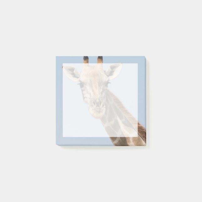Porträtt av angolansk giraff post-it block (Framsida)