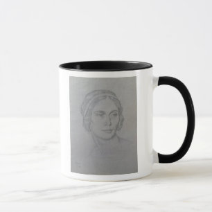 Porträtt av Anna Pavlova, 1908 Mugg
