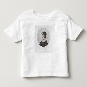 Porträtt av Anne Bronte (1820-49) från en teckni T Shirt