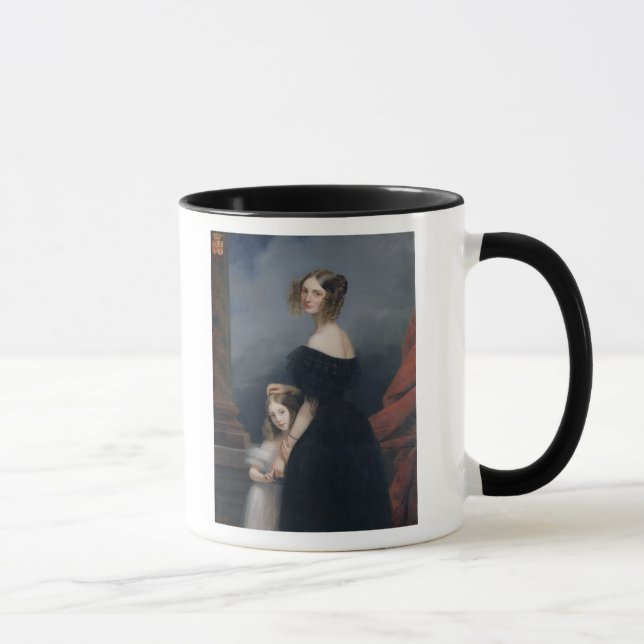 Porträtt av Anne-Louise Alix de Montmorency Mugg (Höger)