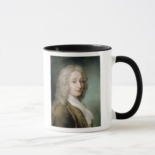 Porträtt av Antoine Watteau Mugg (Höger)