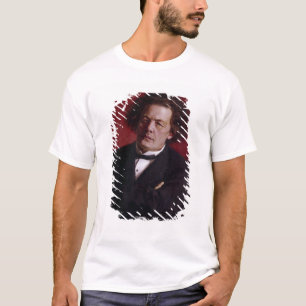 Porträtt av Anton Grigoryevich Rubinstein, 1881 T-shirt