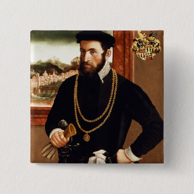 Porträtt av Anton Rummel von Liechtenan Knapp (Framsida)