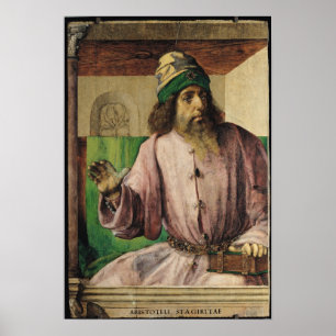 Porträtt av Aristotle, c.1475 Poster