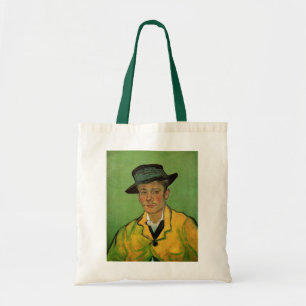 Porträtt av Armand Roulin av Vincent van Gogh Tygkasse