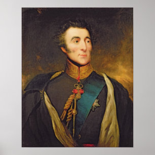 Porträtt av Arthur Wellesley Poster