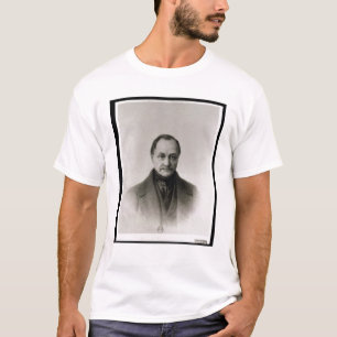 Porträtt av Auguste Comte, fransk filosof Tee