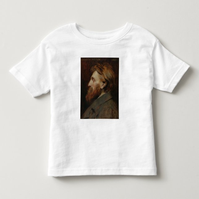 Porträtt av Auguste Rodin 1881 T-shirt (Framsida)