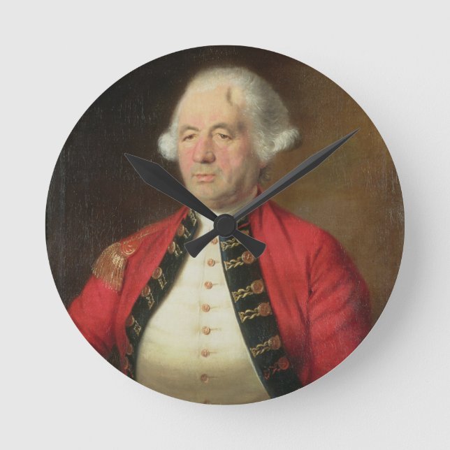 Porträtt av Augustin Prevost (1723-86) i enhetligt Rund Klocka (Framsida)