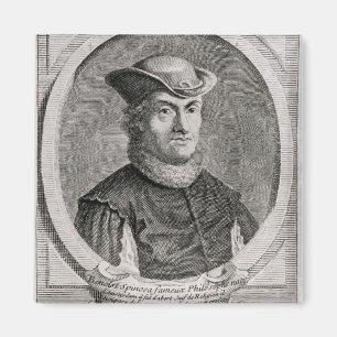 Porträtt av Baruch eller Benedict Spinoza Magnet