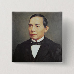 Porträtt av Benito Juarez, 1948 Knapp