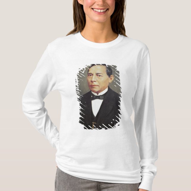 Porträtt av Benito Juarez, 1948 Tee (Framsida)