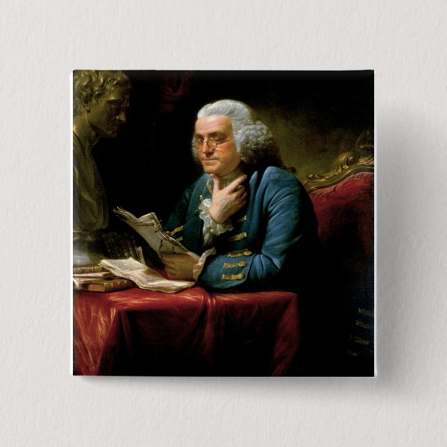 Porträtt av Benjamin Franklin Knapp (Framsida)