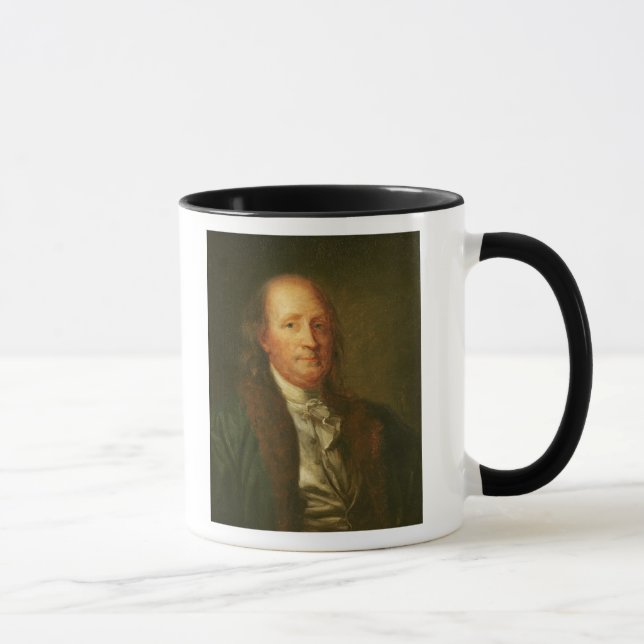 Porträtt av Benjamin Franklin Mugg (Höger)