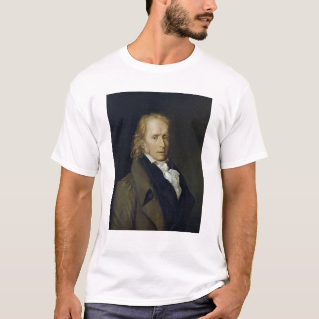 Porträtt av Benjamin Konstant de Rebecque T-shirt (Framsida)