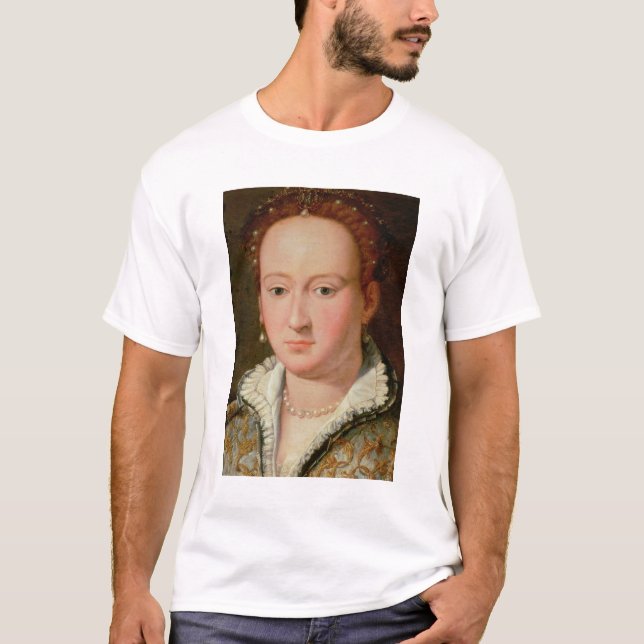 Porträtt av Bianca Cappello, c.1580 (olja Tee (Framsida)