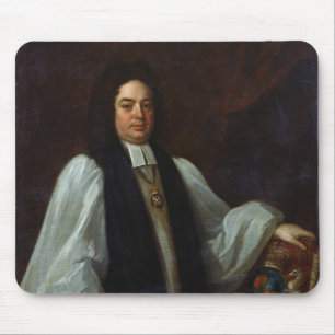 Porträtt av biskopen John Robinson c.1711 Musmatta