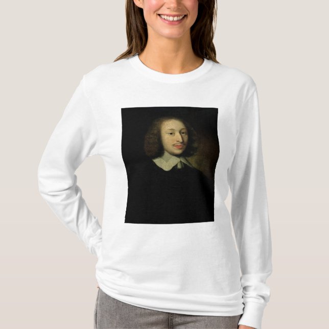 Porträtt av Blaise Pascal T-shirt (Framsida)