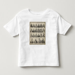 Porträtt av bondeöppenhjärtigen Meachum, Minnes T Shirt