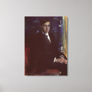Porträtt av Boris Pasternak Canvastryck