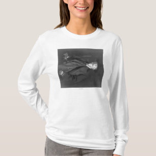 Porträtt av "buffelräkningen" Cody fotograferar T Shirt
