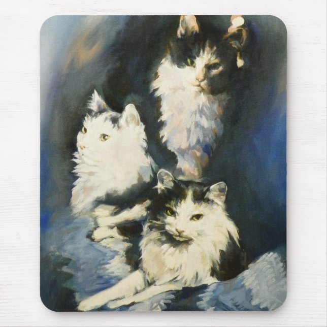 Porträtt av Buffy Mousepad Musmatta (Framsidan)