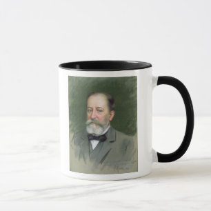 Porträtt av Camille Sanktt-Saens 1903 Mugg