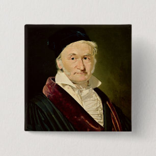 Porträtt av Carl Friedrich Gauss, 1840 Knapp