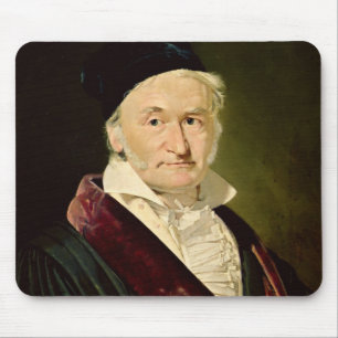 Porträtt av Carl Friedrich Gauss, 1840 Musmatta