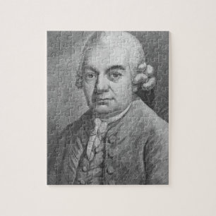 Porträtt av Carl Philipp Emanuel Bach (1714-88) ( Pussel