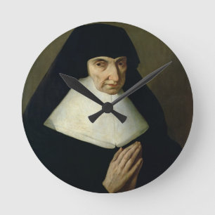 Porträtt av Catherine de Montholon, grundare av Rund Klocka