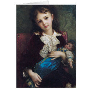Porträtt av Catherine du Bouchage, 1879 Hälsningskort