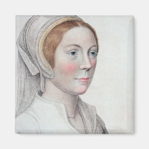 Porträtt av Catherine Howard (1520-42) som by Magnet
