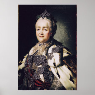 Porträtt av Catherine II av Ryssland 2 Poster